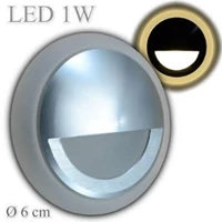 oscled Y102-QP 1w indoor steplight warmwhite diameter 58x30mm