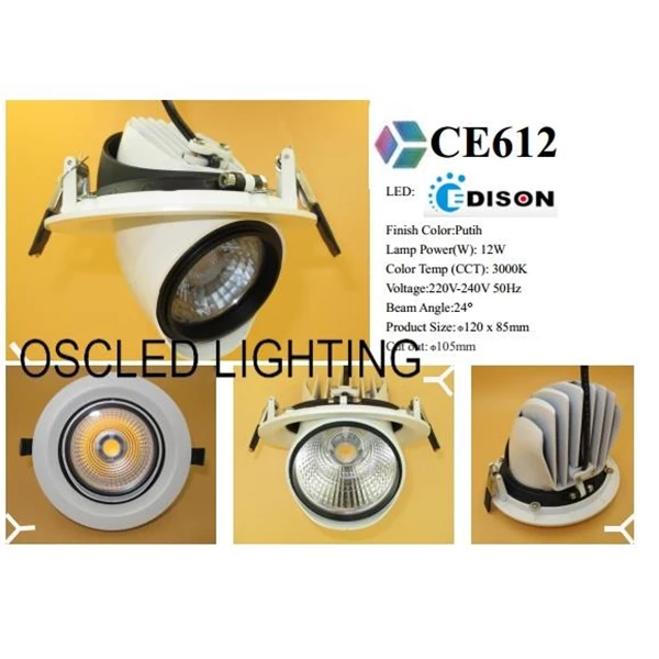 Lampu Keong Spotlight LED 12W