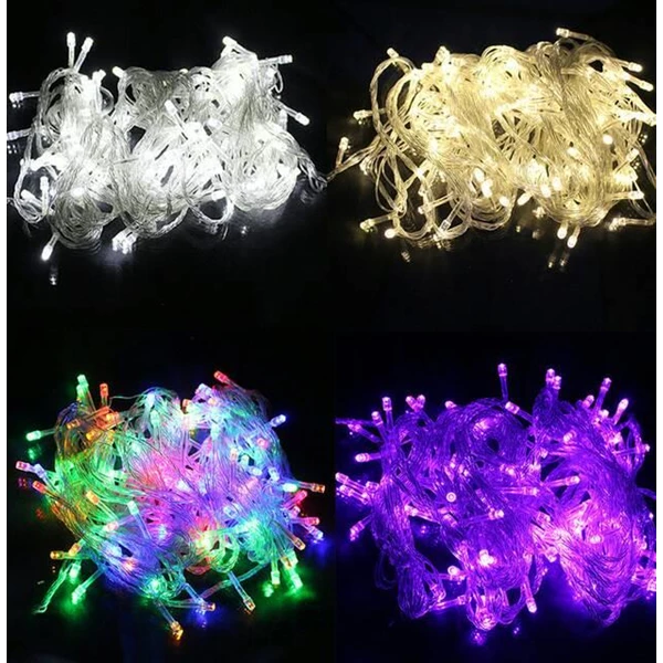 LED lights Christmas Rice 10 m Single Colour 