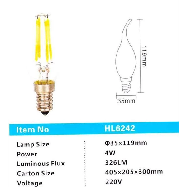 Lampu LED  HL6242 4W