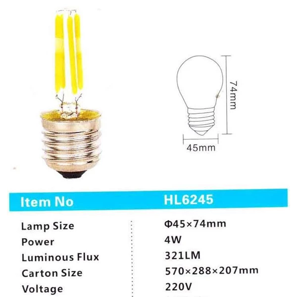 Lampu LED Hl6245 4W