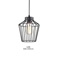 Lampu Gantung Dekoratif L-658/1L Fitting E27 